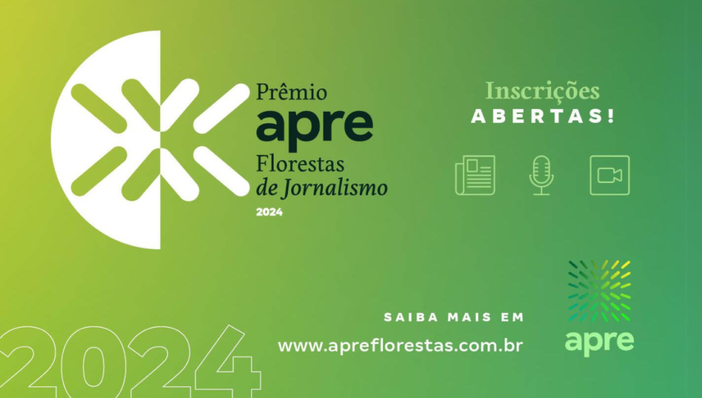 Nova edição do Prêmio APRE Florestas de Jornalismo é lançada