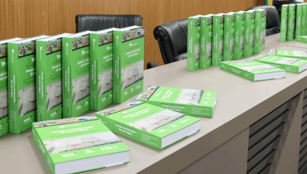 Livro traz pesquisas aplicadas à conservação do solo e da água